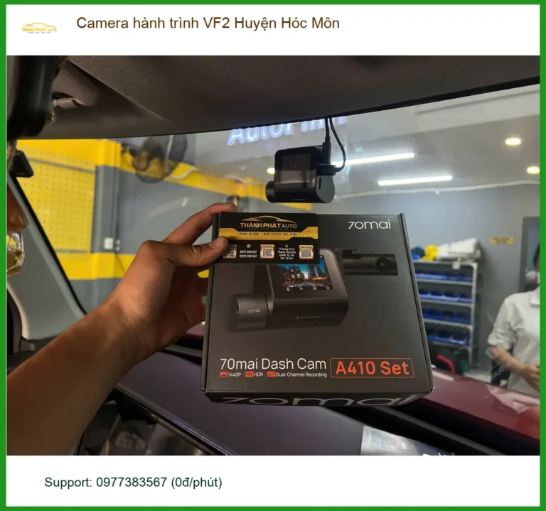 Nơi Lắp Camera Hành Trình Ô Tô hành trình VF2 Tại Huyện Hóc Môn - Giá Tốt TPHCM