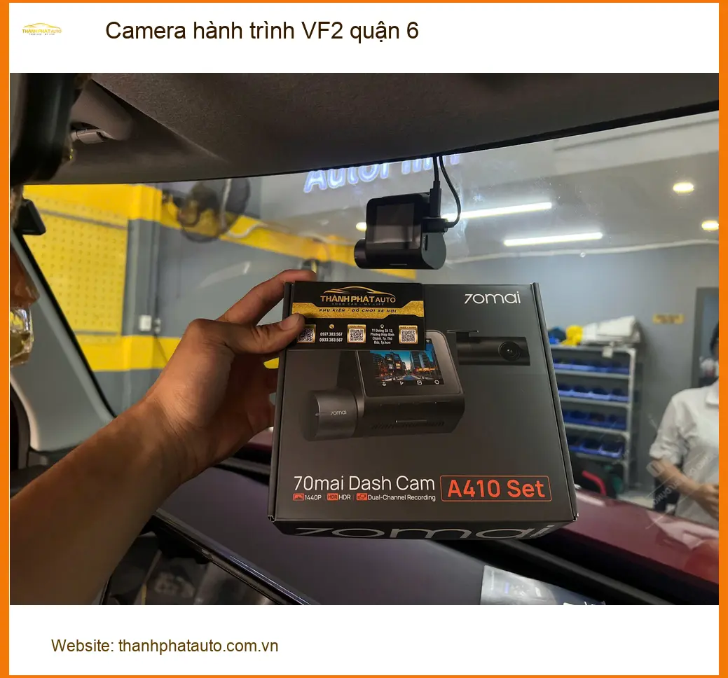 Địa Chỉ Gắn Camera Hành Trình Ô Tô hành trình VF2 quận 6 - Giá Tốt TPHCM ảnh thực tế 2