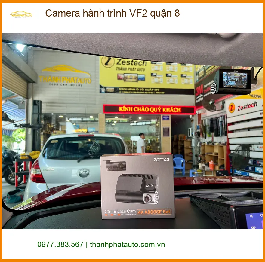 Nơi Lắp Camera Hành Trình Ô Tô hành trình VF2 quận 8 - Giá Tốt TPHCM