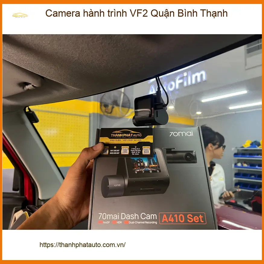 Trung Tâm Lắp Camera Hành Trình Ô Tô VF2 Quận Bình Thạnh - Lắp Đặt Uy Tín TPHCM