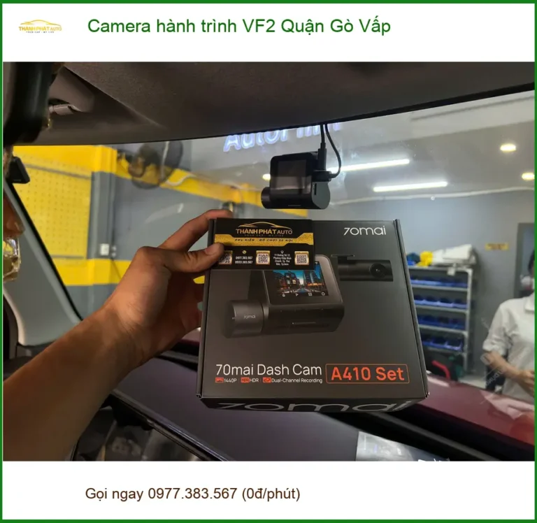Nơi Gắn Camera Hành Trình Ô Tô hành trình VF2 Quận Gò Vấp - Giá Tốt TPHCM