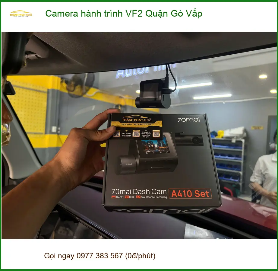 Nơi Gắn Camera Hành Trình Ô Tô hành trình VF2 Quận Gò Vấp - Giá Tốt TPHCM