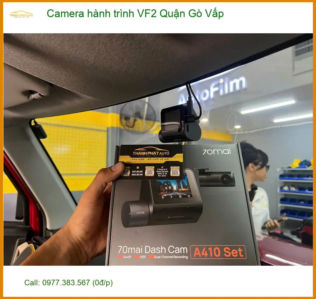 Nơi Gắn Camera Hành Trình Ô Tô hành trình VF2 Quận Gò Vấp - Giá Tốt TPHCM ảnh thực tế 3