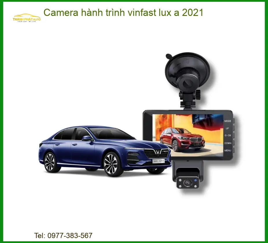Camera Hành Trình VinFast Lux A 2021 - Địa Chỉ Lắp Đặt Uy Tín TPHCM
