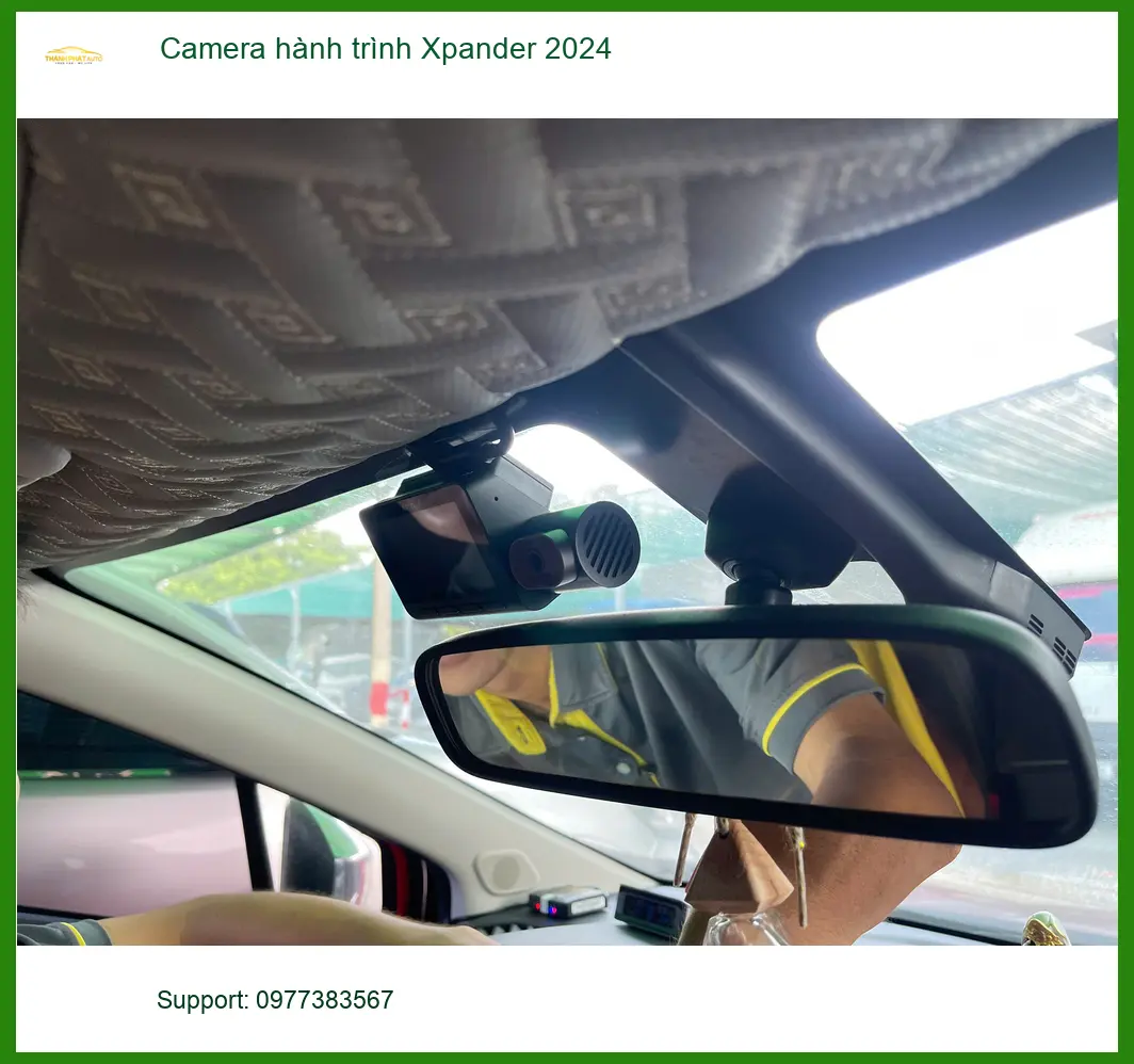 Chú Quang lắp Camera hành trình Xpander 2024 tại Quận 9 uy tín