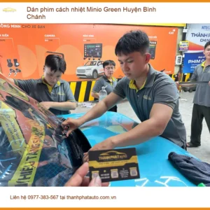 Nơi Dán Phim Cách Nhiệt Ô Tô Minio Green Bình Chánh - Giá Tốt TPHCM - Ảnh 2