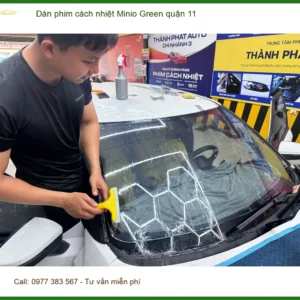 Nơi Dán Phim Cách Nhiệt Ô Tô phim cách nhiệt Minio Green quận 11 - Giá Tốt TPHCM - Ảnh 2
