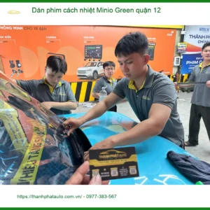 Nơi Dán Phim Cách Nhiệt Ô Tô phim cách nhiệt Minio Green quận 12 - Giá Tốt TPHCM - Ảnh 2