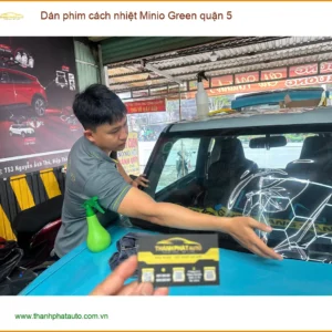 Trung Tâm Dán Phim Cách Nhiệt Ô Tô phim cách nhiệt Minio Green quận 5 - Giá Tốt TPHCM