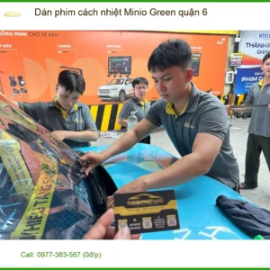 Nơi Dán Phim Cách Nhiệt Ô Tô phim cách nhiệt Minio Green quận 6 - Giá Tốt TPHCM - Ảnh 2
