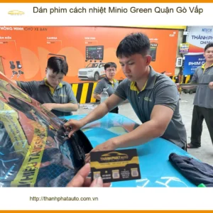 Nơi Dán Phim Cách Nhiệt Ô Tô phim cách nhiệt Minio Green Quận Gò Vấp - Giá Tốt TPHCM - Ảnh 2