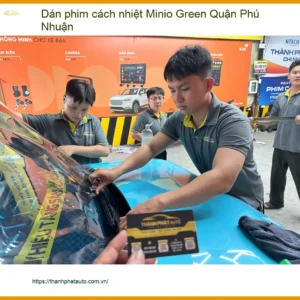Nơi Dán Phim Cách Nhiệt Minio Green Ô Tô Quận Phú Nhuận - Giá Tốt TPHCM - Ảnh 3