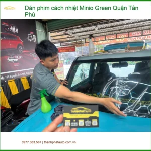 Cửa Hàng Dán Phim Cách Nhiệt Minio Green Quận Tân Phú - Giá Tốt TPHCM - Ảnh 3