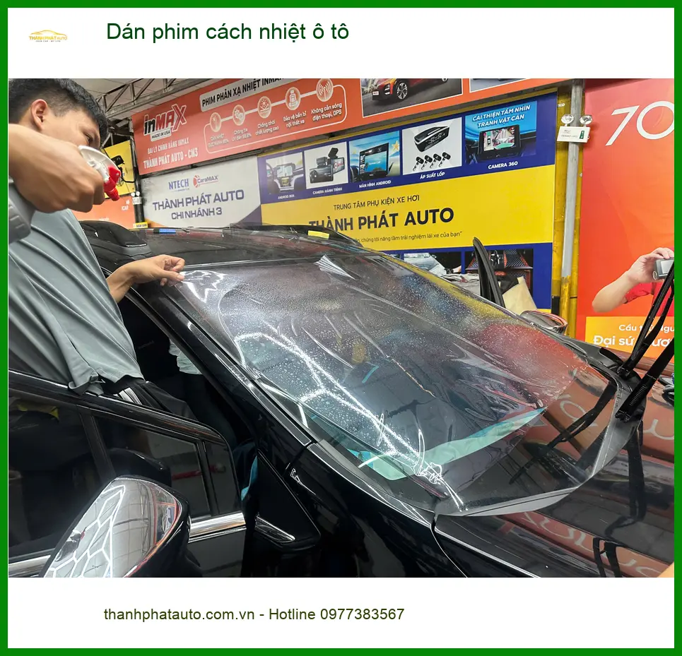 Anh Khôi dán phim cách nhiệt ô tô Hyundai Elantra tại Quận 12 chống nóng ảnh thực tế 3