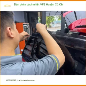 Nơi Dán Phim Cách Nhiệt Ô Tô VF2 Huyện Củ Chi - Lắp Đặt Giá Tốt - Ảnh 2