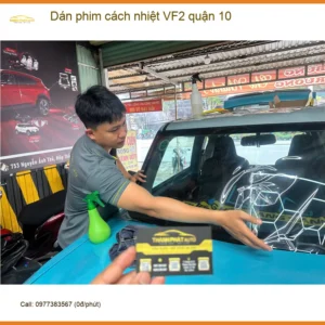 Nơi Dán Phim Cách Nhiệt Ô Tô phim cách nhiệt VF2 quận 10 - Giá Tốt TPHCM - Ảnh 3