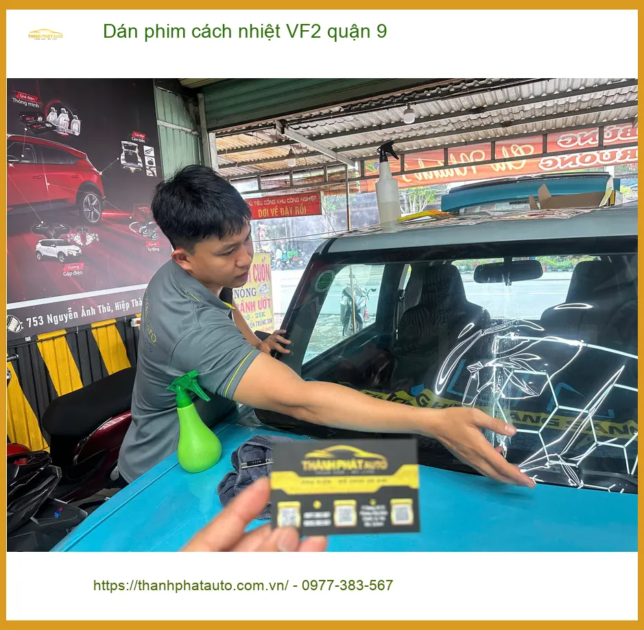 Trung Tâm Dán Phim Cách Nhiệt Ô Tô phim cách nhiệt VF2 quận 9 - Lắp Đặt Uy Tín TPHCM
