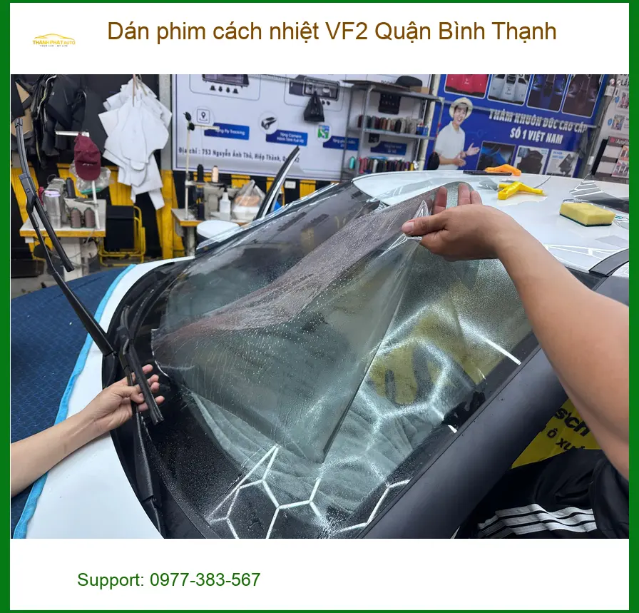 Nơi Dán Phim Cách Nhiệt Ô Tô phim cách nhiệt VF2 Quận Bình Thạnh - Giá Tốt TPHCM