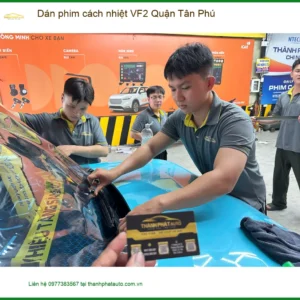 Nơi Dán Phim Cách Nhiệt Ô Tô VF2 Quận Tân Phú - Lắp Đặt Uy Tín TPHCM - Ảnh 2