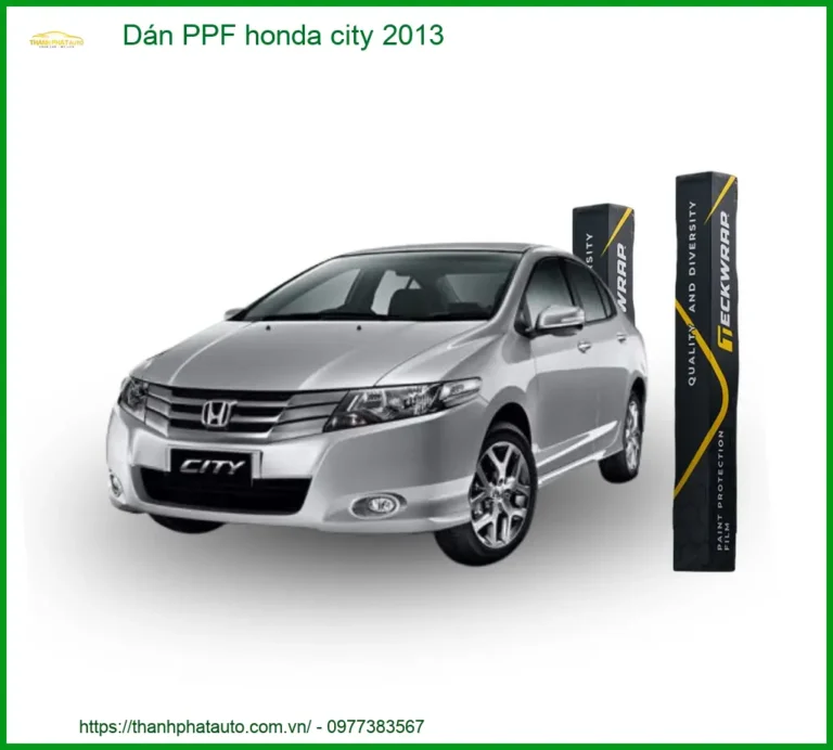 Dán PPF Honda City 2013 - Địa Chỉ Lắp Đặt Uy Tín TPHCM