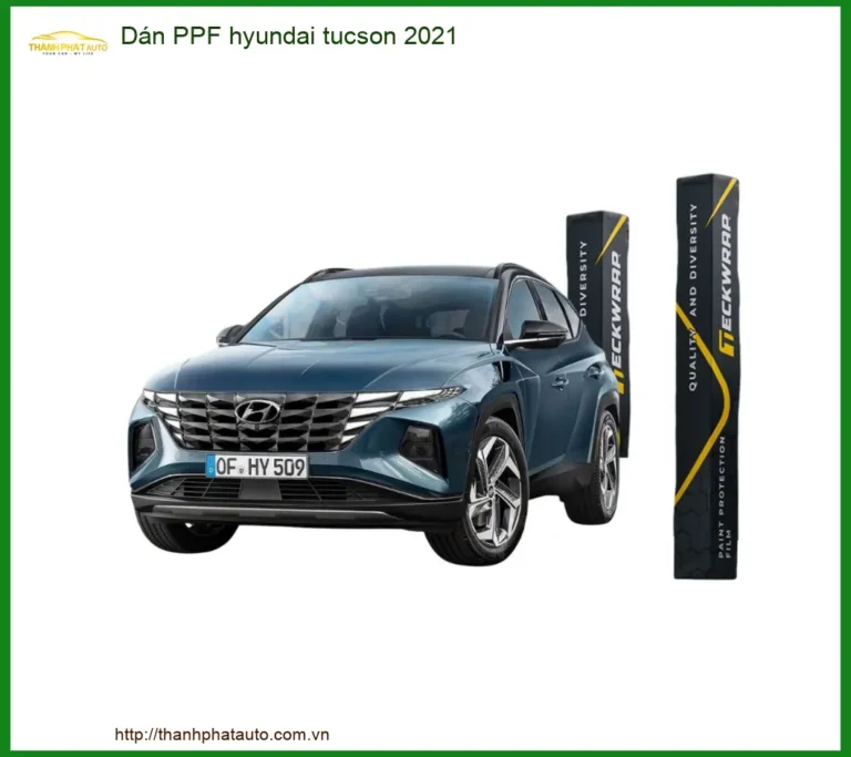 Dán PPF Bảo Vệ Sơn Hyundai Tucson 2021 - Địa Chỉ Lắp Đặt Chính Hãng Uy Tín TPHCM