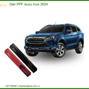 Dán Phim Bảo Vệ Sơn PPF Isuzu Mu-X 2024 - Trung Tâm Thi Công Uy Tín TPHCM