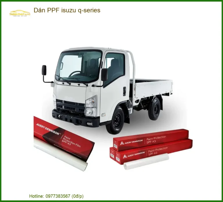 Dán PPF Isuzu Q-Series - Trung Tâm Lắp Đặt Chính Hãng TPHCM