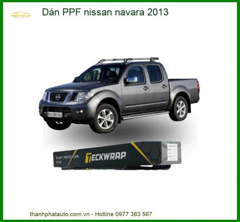 Dán PPF Nissan Navara 2013 - Địa Chỉ Thi Công Chính Hãng TPHCM