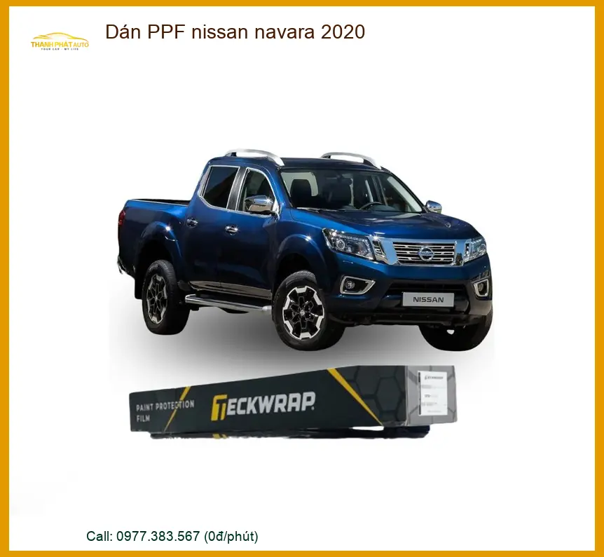 Dán Phim PPF Nissan Navara 2020 - Trung Tâm Lắp Đặt Uy Tín TPHCM