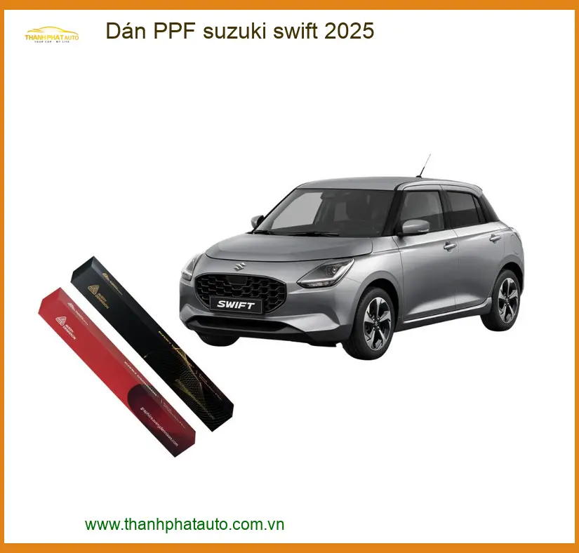 Dán PPF Suzuki Swift 2025 - Trung Tâm Thi Công Dán PPF Uy Tín TPHCM