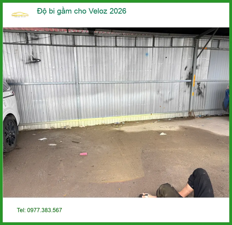 Anh Khải độ bi gầm cho Veloz 2026 tại Quận Thủ Đức vì đèn zin yếu khi đi đêm ảnh thực tế 5