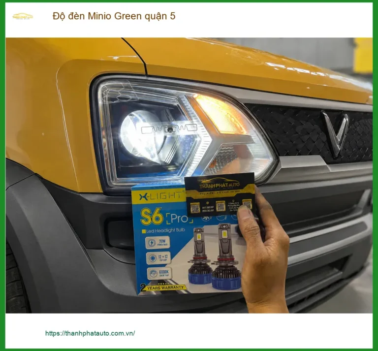 Cửa Hàng Độ Đèn Ô Tô đèn Minio Green quận 5 - Giá Tốt TPHCM