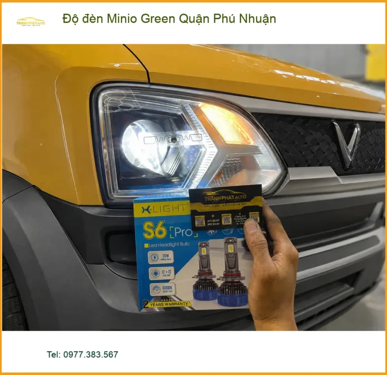Cửa Hàng Độ Đèn Ô Tô đèn Minio Green Quận Phú Nhuận - Nâng Cấp Chính Hãng