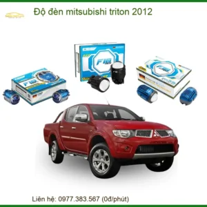 Độ Đèn Bi LED Mitsubishi Triton 2012 - Trung Tâm Lắp Đặt Chính Hãng TPHCM