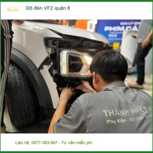 Trung Tâm Nâng Cấp Độ Đèn Ô Tô đèn VF2 quận 8 - Nâng Cấp Chính Hãng - Ảnh 2
