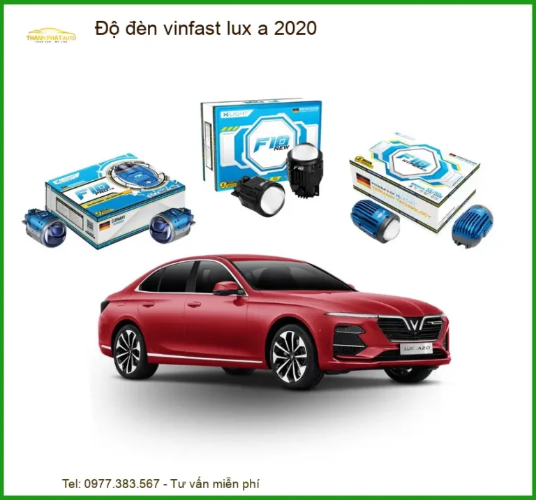 Dịch Vụ Độ Đèn Xe VinFast Lux A 2020 - Địa Chỉ Lắp Đặt Chính Hãng TPHCM