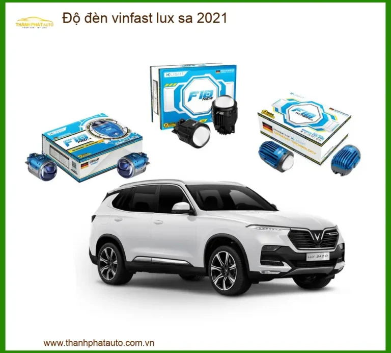 Độ đèn Vinfast Lux SA 2021 - Địa Chỉ Độ Đèn Uy Tín TPHCM