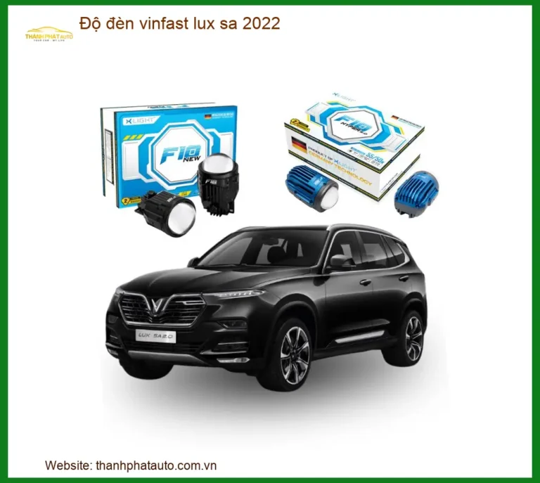 Độ Đèn Bi LED VinFast Lux SA 2022 - Địa Chỉ Độ Đèn Uy Tín Chính Hãng TPHCM