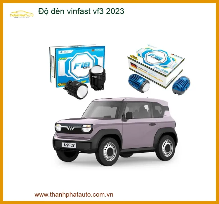 Độ Đèn Bi Gầm Led Vinfast VF3 2023 - Địa Chỉ Lắp Đặt Uy Tín TPHCM