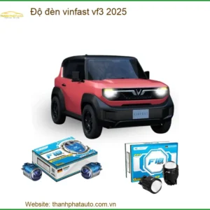 Dịch Vụ Độ Đèn Bi LED Cao Cấp Vinfast VF3 2025 - Trung Tâm Thi Công Uy Tín TPHCM