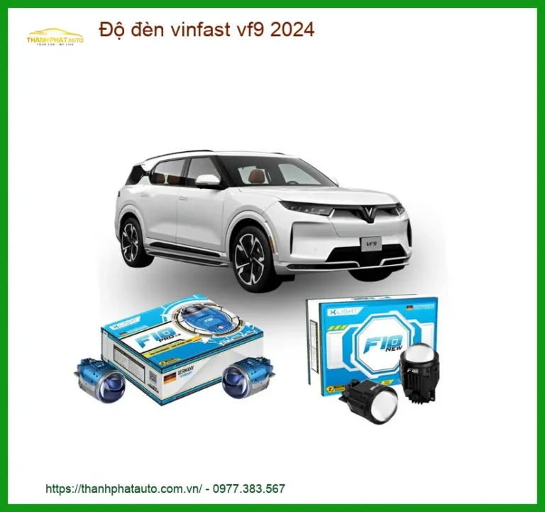 Dịch Vụ Độ Đèn Tăng Sáng Vinfast VF9 2024 - Trung Tâm Lắp Đặt Uy Tín TPHCM