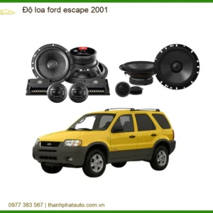 Độ Loa Ford Escape 2001 - Trung Tâm Chuyên Lắp Đặt Loa Xe Hơi Uy Tín TPHCM