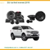 Độ Loa Ford Everest 2016 - Trung Tâm Lắp Đặt Chính Hãng TPHCM