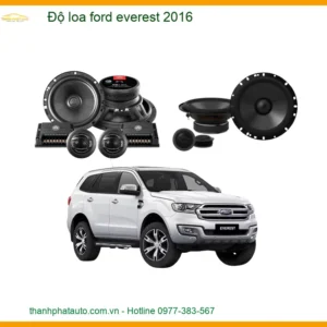 Độ Loa Ford Everest 2016 - Trung Tâm Lắp Đặt Chính Hãng TPHCM