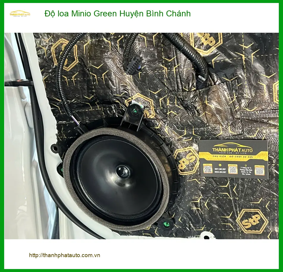 Nơi Độ Loa Ô Tô loa Minio Green Huyện Bình Chánh - Giá Tốt TPHCM ảnh thực tế 3