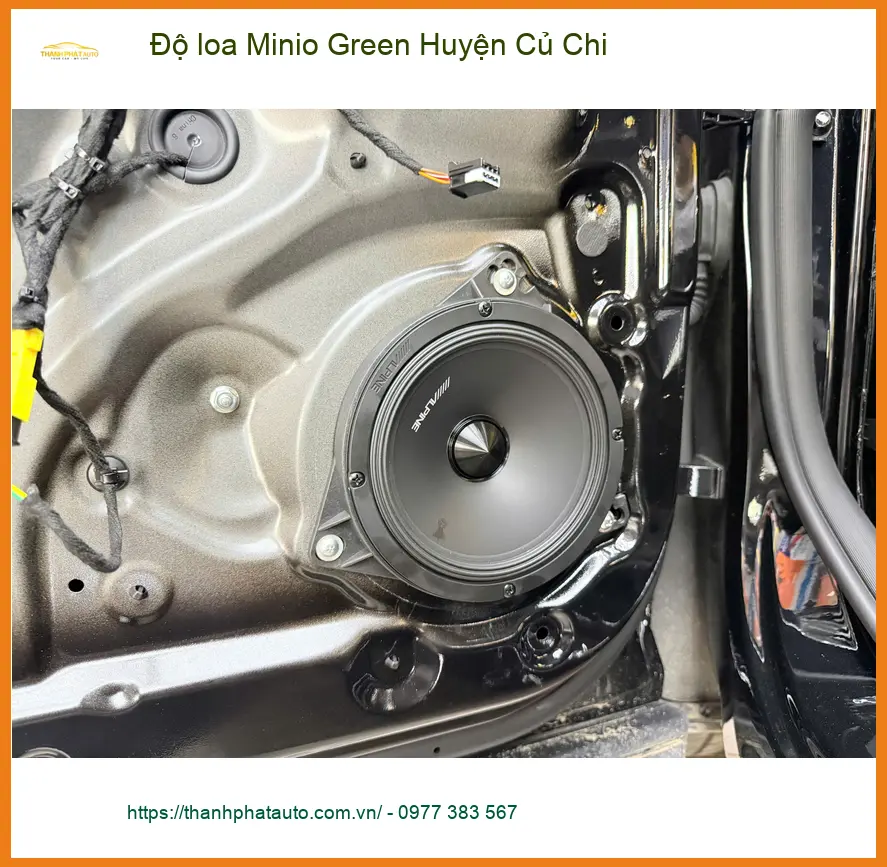 Trung Tâm Độ Loa Ô Tô loa Minio Green Huyện Củ Chi - Thi Công Chuyên Nghiệp ảnh thực tế 3