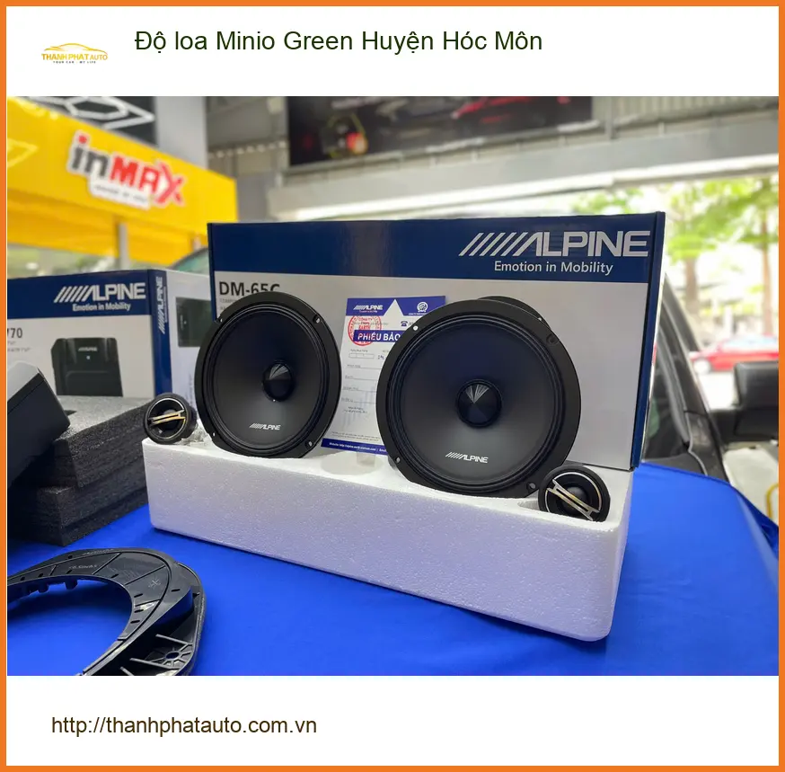 Trung Tâm Độ Loa Ô Tô loa Minio Green Huyện Hóc Môn - Thi Công Chuyên Nghiệp