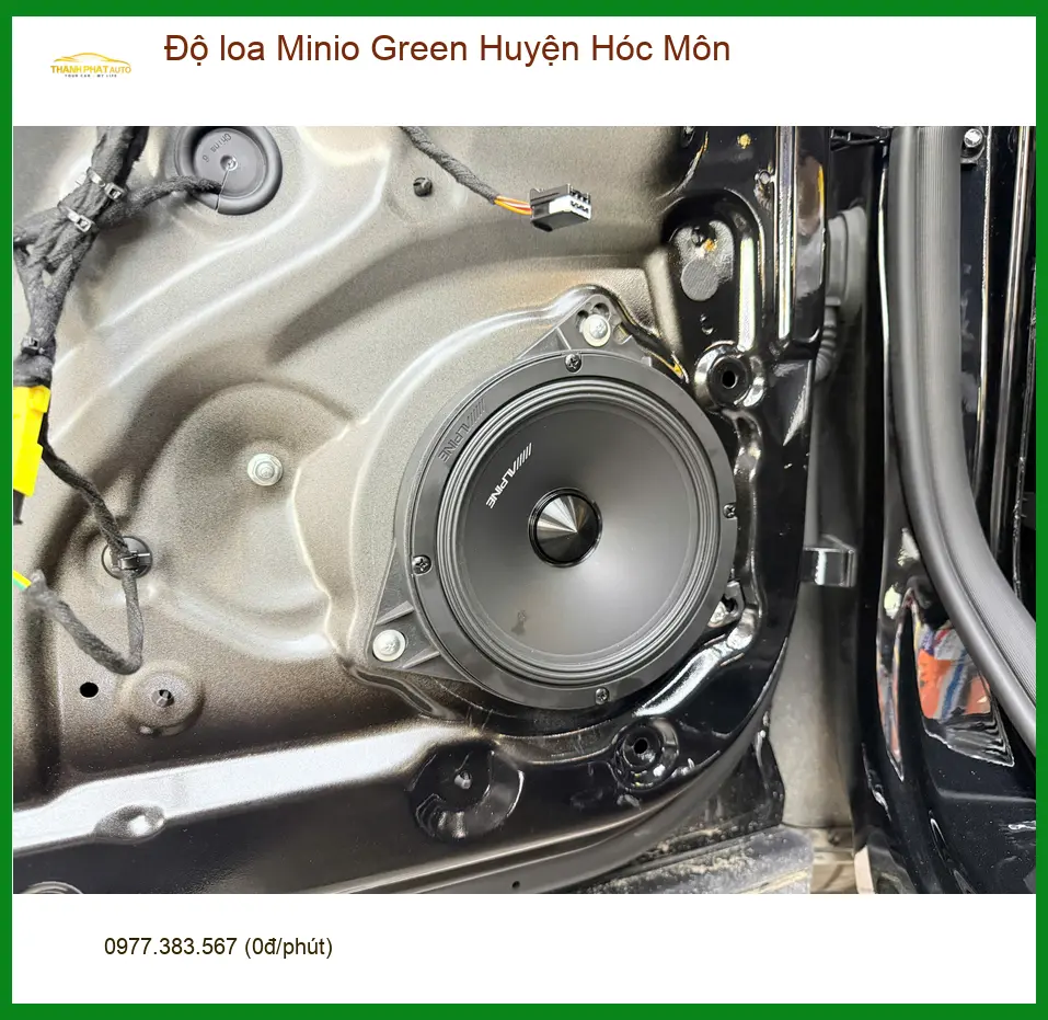 Trung Tâm Độ Loa Ô Tô loa Minio Green Huyện Hóc Môn - Thi Công Chuyên Nghiệp ảnh thực tế 2
