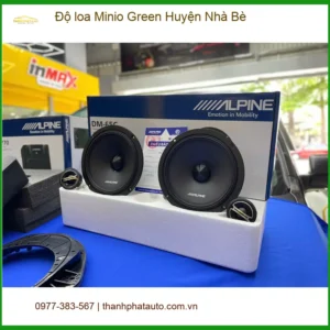 Trung Tâm Độ Loa Ô Tô loa Minio Green Huyện Nhà Bè - Lắp Đặt Uy Tín TPHCM - Ảnh 2