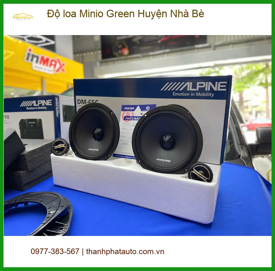 Trung Tâm Độ Loa Ô Tô loa Minio Green Huyện Nhà Bè - Lắp Đặt Uy Tín TPHCM ảnh thực tế 2